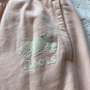 pink roots equestrian sweats